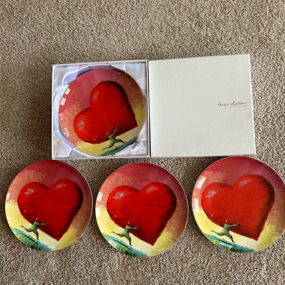 Postal Service (USPS) Collection Dessert/Salad Plates (set of 4) NIB